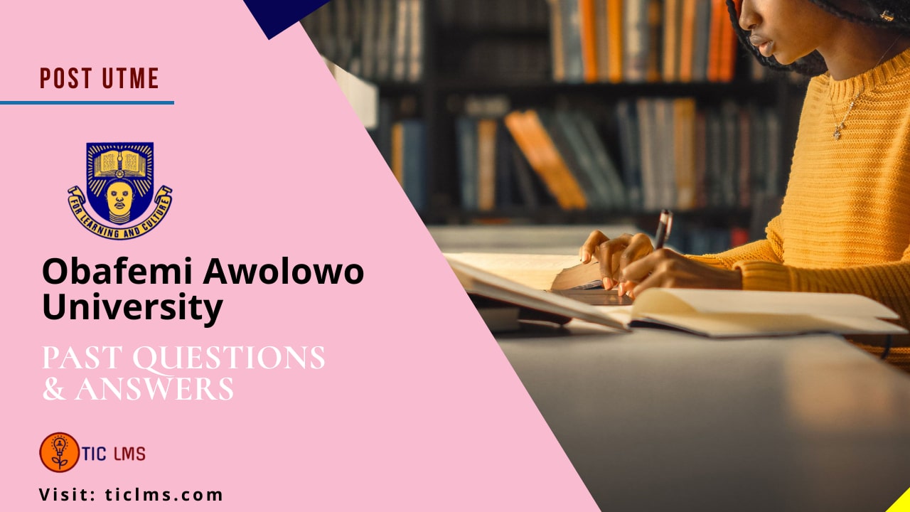 Obafemi Awolowo University Post UTME